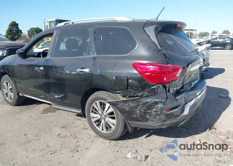 2017 Nissan Pathfinder S from USA, damaged, VIN 5N1DR2MN9HC605262